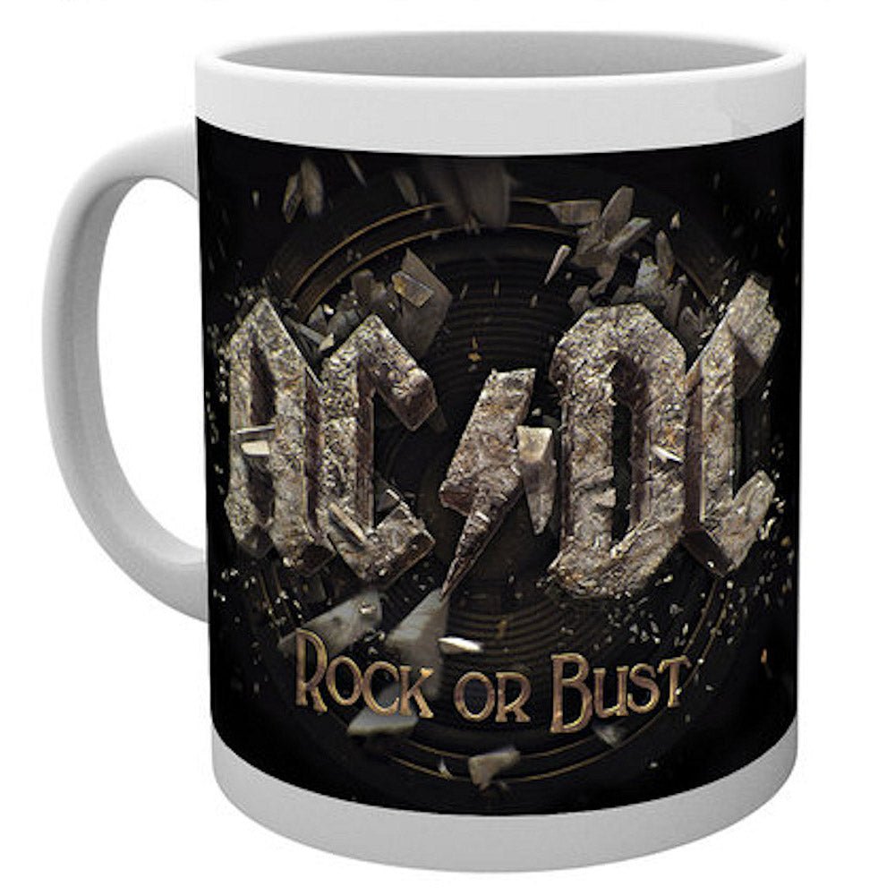 AC/DC エーシーディーシー (Back in Black 45周年 ) - Rock or Bust / マグカップ - PGS